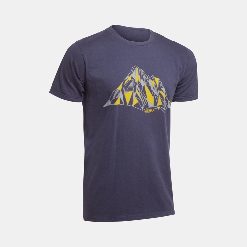 Keen Vêtements En Ligne | T-Shirts Keen Faceted Mountain Homme Bleu Marine (FRN946812)
